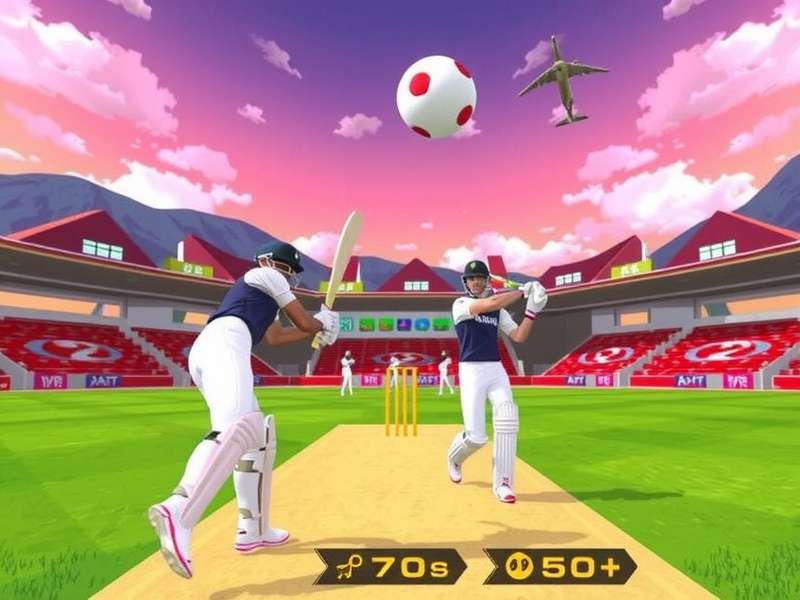 VR Cricket Heroes Journey Gameplay Screenshot